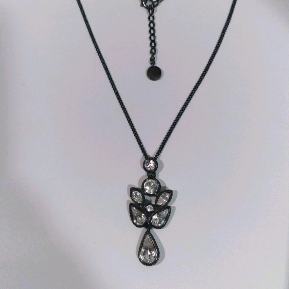 Authentic RARE Givenchy Gunmetal Necklace